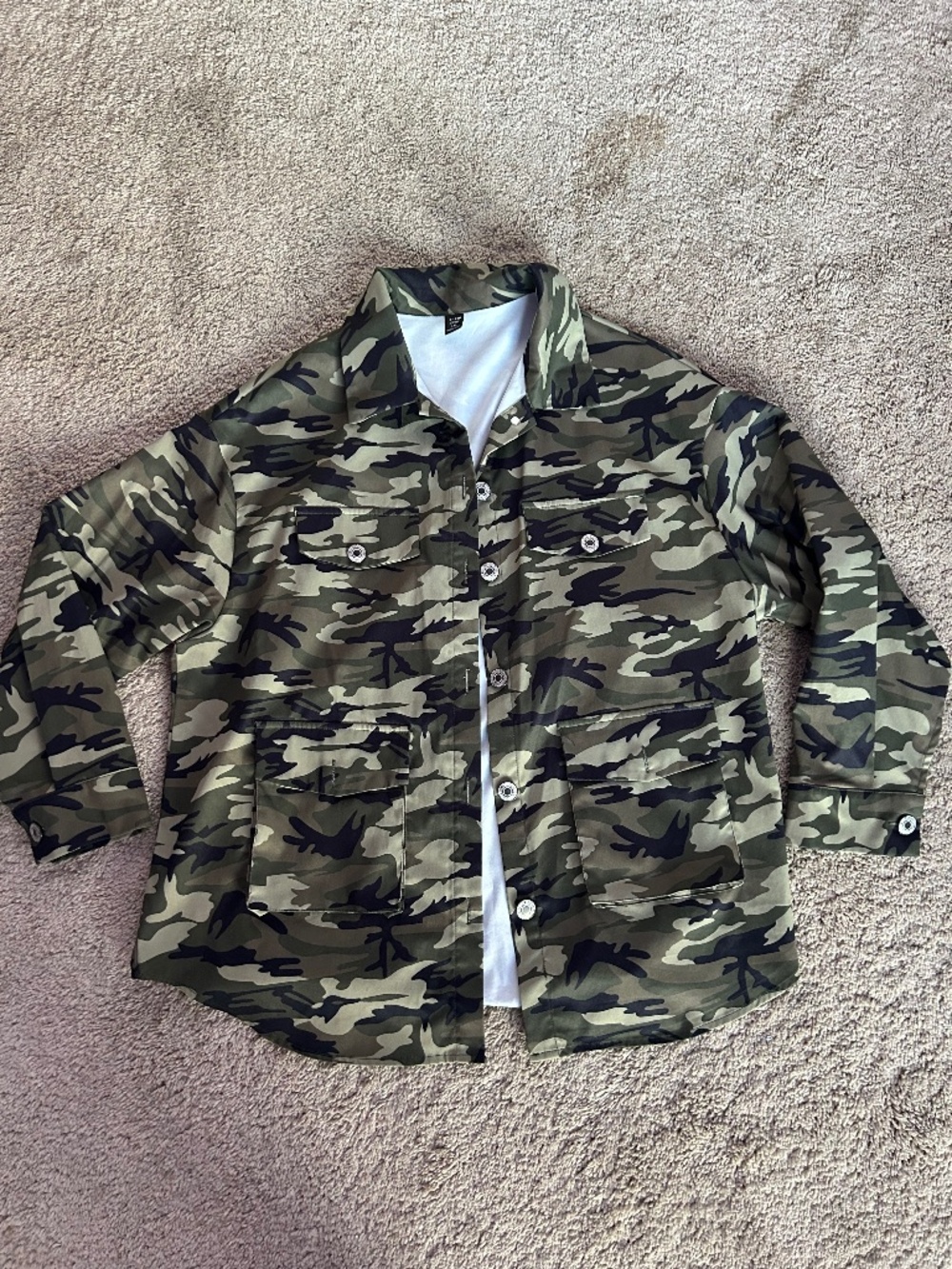 SHEIN Camouflage Jacket